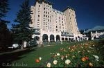 bild Chateau Lake Louise Blumen