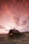 bild Landschaft Huette Alberta