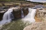 bild Wasserfall Erholung Lundbreck Falls