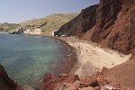 bild Kokkini Paralia Rote Felsen Strand