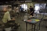 bild Glaskunst Glasblasen Glashuette Biot Frankreich