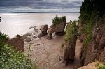 bild Hopewell Rocks Gezeiten Strand Kanada Urlaub