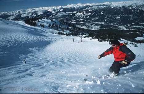 Skifahren Whistler
