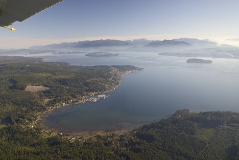 Luftaufnahme Vancouver Island