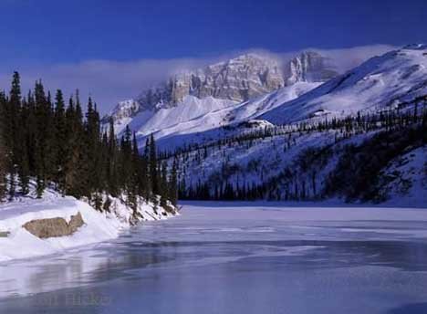 Schnee Landschaft Alaska