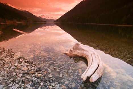 Bildagentur Bilder Vom Sonnenuntergang Bergsee