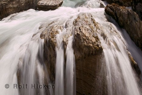 Wasserfall Kraft Kicking Horse River