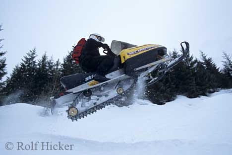 Winterurlaub In Whistler Schneemobil