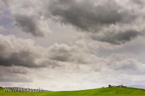 Gewitter Und Sturm Toskana Wolken