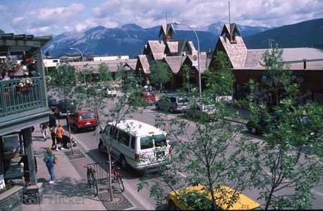 Blick Auf Jasper