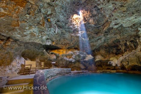 Heilendes Wasser Cave And Basin Alberta Kanada