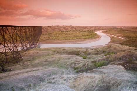 Eisenbahn Bruecke Lethbridge