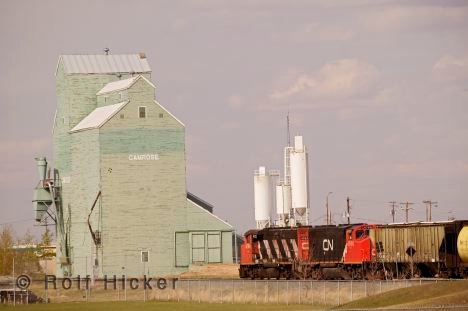 Getreidesilo Camrose Alberta