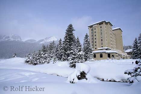 Lake Louise Hotel Berge
