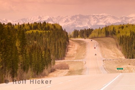 Reisebild Alberta Yellowhead Highway