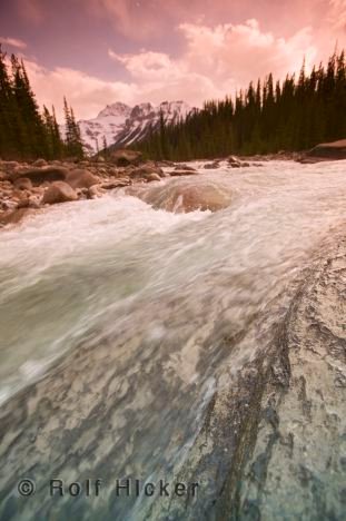 Rocky Mountains Landschaft Mistaya