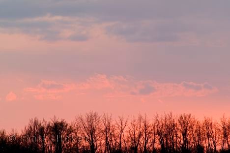 Sonnenuntergang Farben Himmel Barrhead