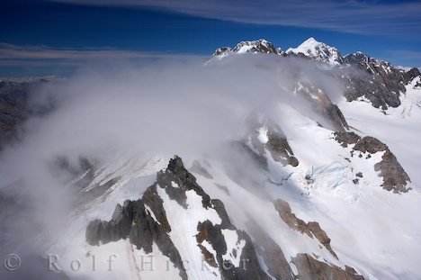 Berge Schnee Neuseeländische Alpen