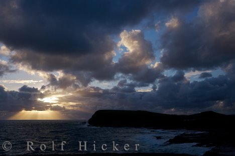 Catlins Coast Sonnenuntergang
