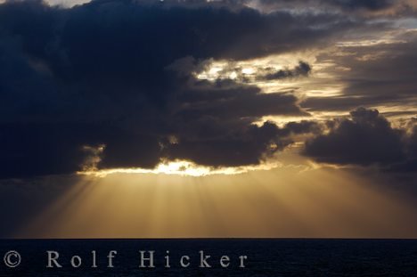 Catlins Coast Urlaub Sonnenuntergang