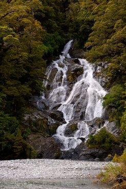 Fantail Falls Wasserfall Neuseeland