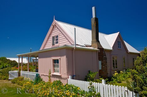 Haus Gartenzaun Neuseeland Anwesen