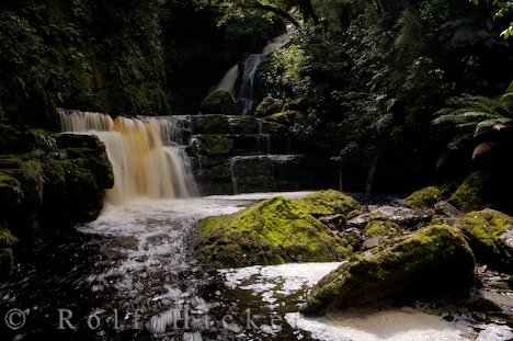 Idylle Wasserfall Erlebnisreisen Neuseeland