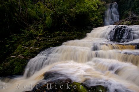 Wasserfall McLean Falls Neuseeland Suedinsel