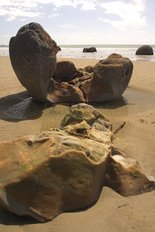 Moeraki Boulders Neuseeland