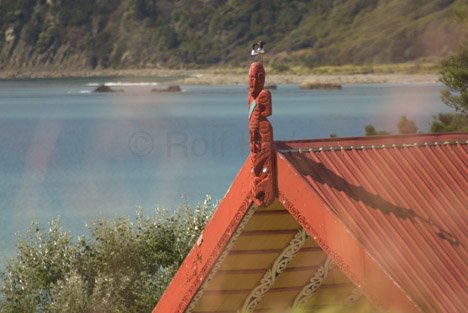 Kultur Bild Haus Maori
