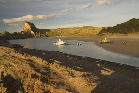 Neuseeland Castlepoint Familienurlaub