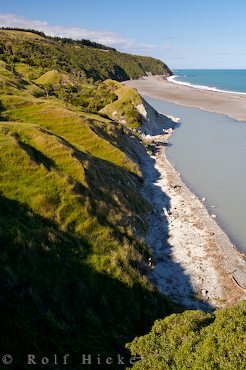 Hurunui River Strand Neuseeland