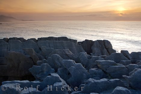 Pancake Rocks Neuseeland Aussicht Meer