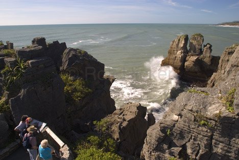 Pancake Rocks Aussichtspunkt Neuseeland