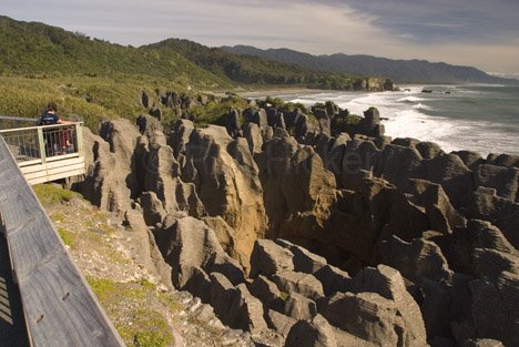 Aussichtspunkt Pancake Rocks Neuseeland