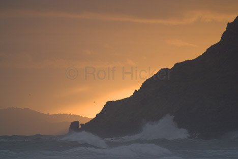 Sonnenuntergang Otago Peninsula