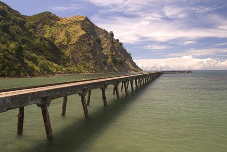 Wege Neuseeland Tokomaru Bay