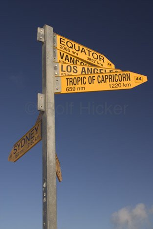 Wegweiser Am Cape Reinga