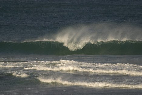 Wellen Ozean Otago Peninsula Neuseeland