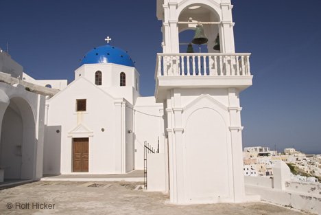Santorin Griechische Insel Kirche