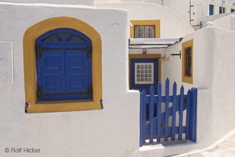 Urlaubsbild Griechische Fenster