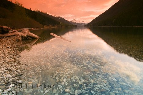 Spiegelungen Im Duffey Lake