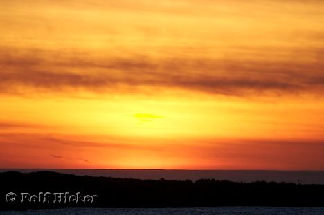 Pazifik Sonnenuntergang Grays Harbor Himmel