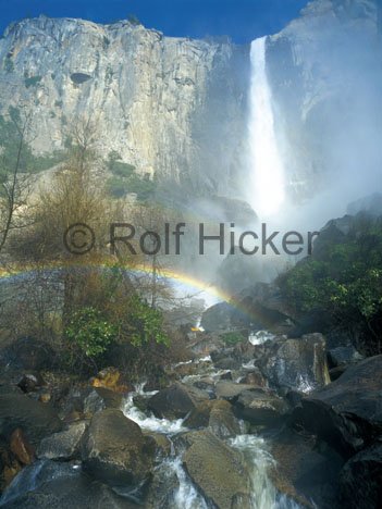 Wasserfallbild Bridal Veil Regenbogen