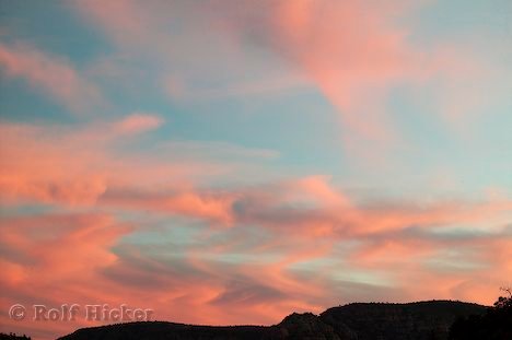 Red Rock Bild Himmel Wolken