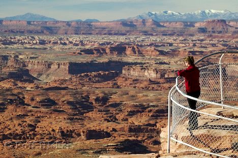 Reisebild USA Needles District Overlook