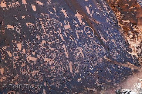 Petroglyphen Kunst Nordamerika