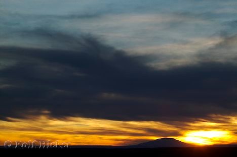 Utah Sonnenuntergang Wolken Licht