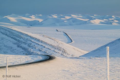 Dempster Highway Winter Yukon