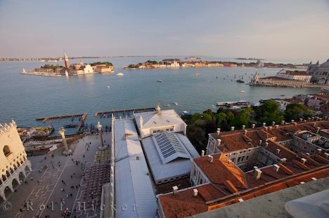 Luftaufnahme Bacino Di San Marco Venedig